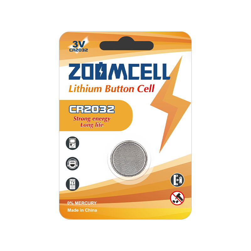 CR2032 3V Anahtar FOB Lityum Düğme Hücresi 